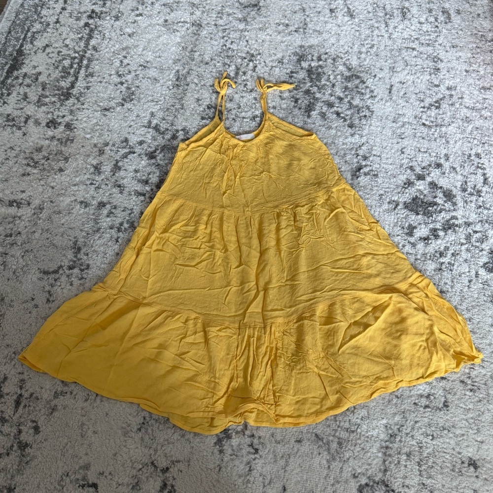 GB Girls Yellow Bathing Suit Cover-up
